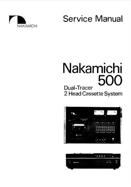 Nakamichi zx9 service manual